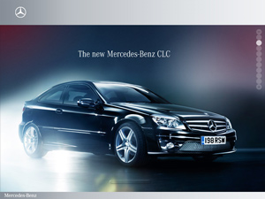 Mercedes-Benz CLC microsite